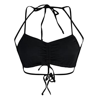 Trendyol Stickad bikinitopp för kvinnor, svart, 34, Svart, 38 SE Trendyol Stickad bikinitopp för kvinnor, svart, 34, Svart, 38 SE