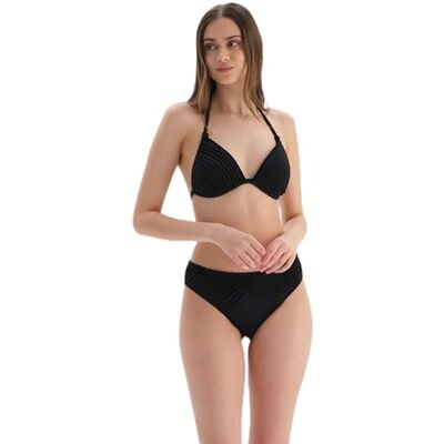 Dagi Bikini för kvinnor triangel, svart, 38 SE Dagi Bikini för kvinnor triangel, svart, 38 SE