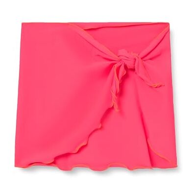 Haute Pression Pareo flicka enfärgade kläder täcker baddräkt, Fluo korall, 6 �r Haute Pression Pareo flicka enfärgade kläder täcker baddräkt, Fluo korall, 6 �r