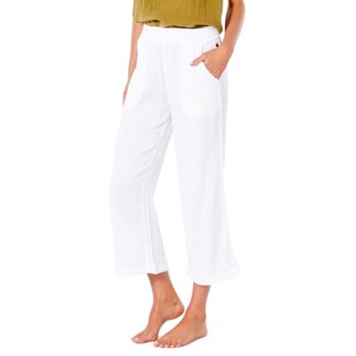 Rip Curl Women's Premium Surf Beach Pants, White Rip Curl Women's Premium Surf Beach Pants, White