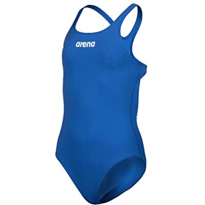 ARENA Solid Swim Pro Team baddräkt i ett stycke för flickor, snabbtorkande baddräkt, sportiga badkläder av MaxLife Eco-tyg med maximal klorbeständighet och 50+ UV-skydd ARENA Solid Swim Pro Team baddräkt i ett stycke för flickor, snabbtorkande baddräkt, sportiga badkläder av MaxLife Eco-tyg med maximal klorbeständighet och 50+ UV-skydd