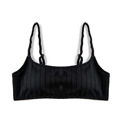 Koton Strapless sydd bikinitopp för kvinnor, Svart (999), 38 SE Koton Strapless sydd bikinitopp för kvinnor, Svart (999), 38 SE