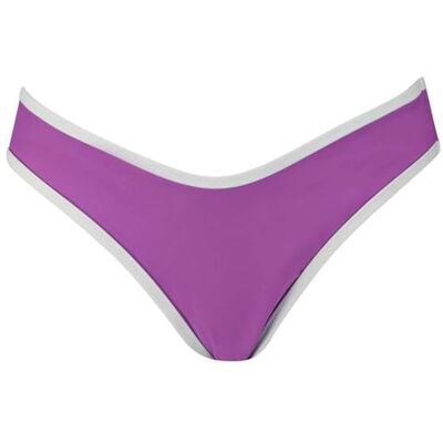 PUMA Swim Women Contour Reversible Brief 1P, Lila/Fluo Gul, XS PUMA Swim Women Contour Reversible Brief 1P, Lila/Fluo Gul, XS