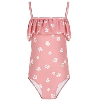 Petit Bateau flicka 1-delad baddräkt, Rosa/vit, 3 år Petit Bateau flicka 1-delad baddräkt, Rosa/vit, 3 år