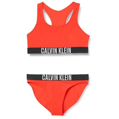 Calvin Klein Flickor Bralette Bikiniset - Flammande Chili - Bikini Calvin Klein Flickor Bralette Bikiniset - Flammande Chili - Bikini
