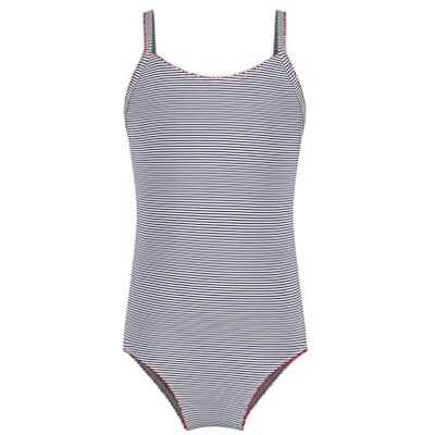 Petit Bateau Flickor 1 del baddräkt, Blå/vit, 3 �r Petit Bateau Flickor 1 del baddräkt, Blå/vit, 3 �r