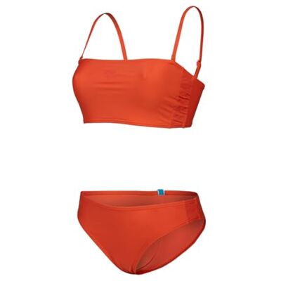 ARENA dam Women's Team Stripe Bikini Bandeau Två stycken ARENA dam Women's Team Stripe Bikini Bandeau Två stycken