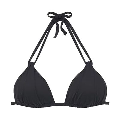 s.Oliver triangelbikini topp i svart, A/B kupa, svart, 80A s.Oliver triangelbikini topp i svart, A/B kupa, svart, 80A