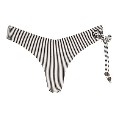 KARL LAGERFELD B.V IKON Stripe Rio Bottom, Vit/svart remsa, XS KARL LAGERFELD B.V IKON Stripe Rio Bottom, Vit/svart remsa, XS