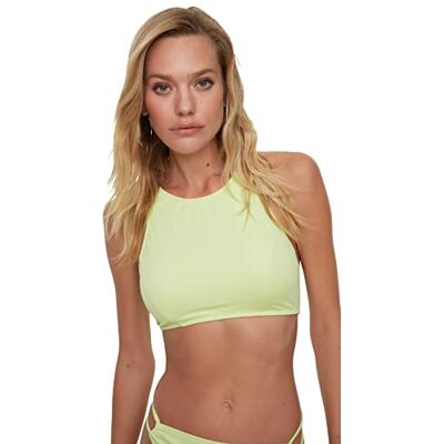 Trendyol dam Halterneck Krage Bikinitopp Bikini topp Trendyol dam Halterneck Krage Bikinitopp Bikini topp