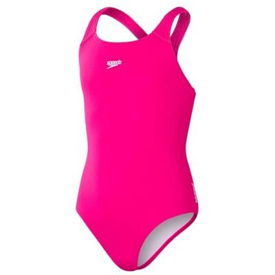 Speedo Girls Eco Endurance+ Medalist baddräkt Klorresistens återvunnet tyg Bekväm passform Simlektioner Simning semester baddräkt (paket med 1) Speedo Girls Eco Endurance+ Medalist baddräkt Klorresistens återvunnet tyg Bekväm passform Simlektioner Simning semester baddräkt (paket med 1)
