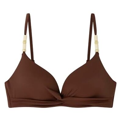 women'secret Top Solare Bikini Topp för kvinnor, rödbrun, 100B women'secret Top Solare Bikini Topp för kvinnor, rödbrun, 100B