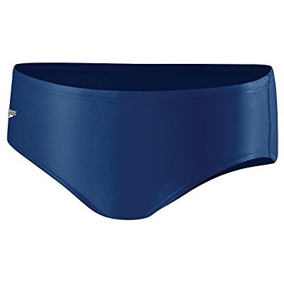 Speedo 70800H Mens ML Solid Brief Swimsuit, Blue Moon Speedo 70800H Mens ML Solid Brief Swimsuit, Blue Moon