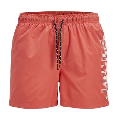 JACK & JONES Jpstmaui Jjswim Splice logo AKM Sn Pls, Het korall, 46 JACK & JONES Jpstmaui Jjswim Splice logo AKM Sn Pls, Het korall, 46