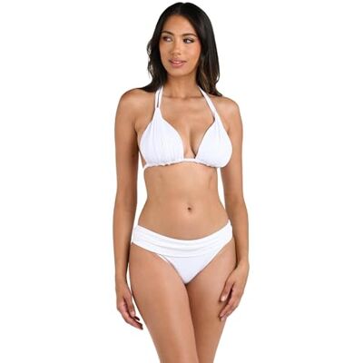 La Blanca Island Goddess bikini baddräkt för kvinnor, Sommarfärgade flip-flops med konstgjorda pärlor, 42 La Blanca Island Goddess bikini baddräkt för kvinnor, Sommarfärgade flip-flops med konstgjorda pärlor, 42