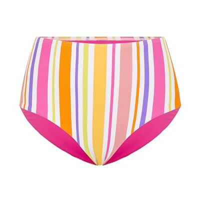 Chiemsee Bikinibyxor med heltäckande mönster, 1021 vit/orange, 40 Chiemsee Bikinibyxor med heltäckande mönster, 1021 vit/orange, 40