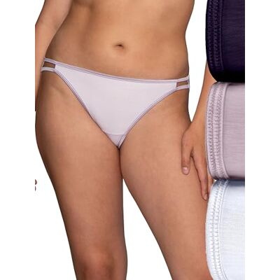 Vanity Fair Women's Illumination String Bikini Panties (Regular & Plus Size) Vanity Fair Women's Illumination String Bikini Panties (Regular & Plus Size)