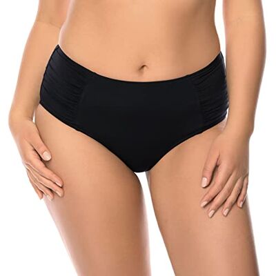 VIVISENCE 3002 bikinislips dam badmode mönster lös räfflad hög midja uppsättning EU VIVISENCE 3002 bikinislips dam badmode mönster lös räfflad hög midja uppsättning EU