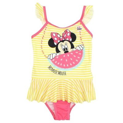 Disney Flicka baddräkt Mimmi badkläder cover up set, Gul, 8 år Disney Flicka baddräkt Mimmi badkläder cover up set, Gul, 8 år