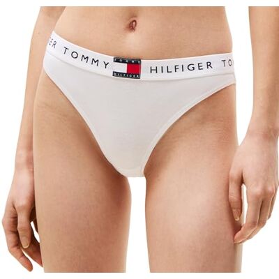 Tommy Hilfiger dam klassisk BIKINI UW0UW06038, vit, M, Vit (vit), M Tommy Hilfiger dam klassisk BIKINI UW0UW06038, vit, M, Vit (vit), M
