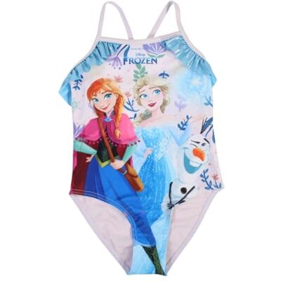 Disney FROST, Baddräkt, blå, Strand, Bad, sommar, Komfort, Mönster, Barn, Pojke, Flicka, Storlek 3/4A Modell FRO36-0487 S2-3/4A Disney FROST, Baddräkt, blå, Strand, Bad, sommar, Komfort, Mönster, Barn, Pojke, Flicka, Storlek 3/4A Modell FRO36-0487 S2-3/4A