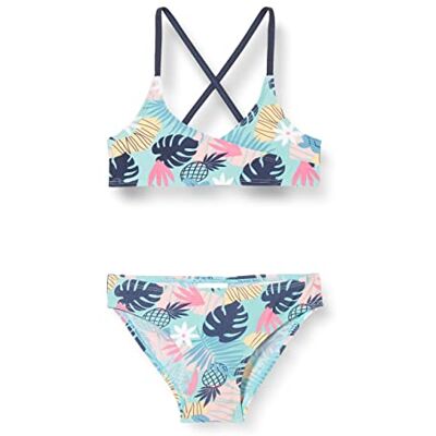 Playshoes UV-skydd för flickor, bikini baddräkt, baddräkt, badkläder, Tropisk, 98-104 Playshoes UV-skydd för flickor, bikini baddräkt, baddräkt, badkläder, Tropisk, 98-104