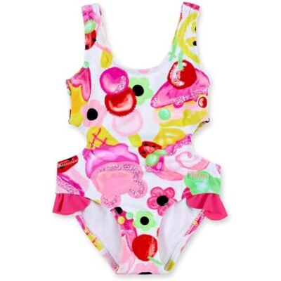 Tuc Tuc Rosa Trikini flicka Creamy Ice (storlek 1 år), Vit, 1 år Tuc Tuc Rosa Trikini flicka Creamy Ice (storlek 1 år), Vit, 1 år