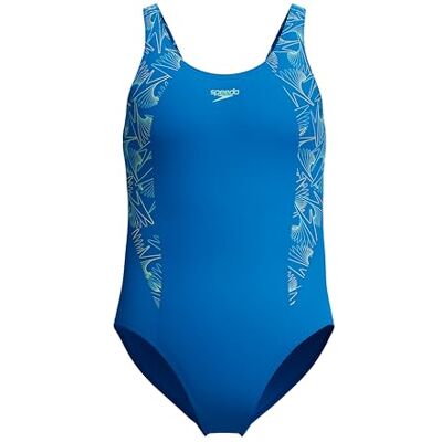 Speedo Flicka HyperBoom Splice Muscleback baddräkt, lagunblå, 5-6 år Speedo Flicka HyperBoom Splice Muscleback baddräkt, lagunblå, 5-6 år