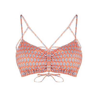 Trendyol Stickad bikinitopp för kvinnor, brun-flerfärgad, 34, Brun flerfärgad, 38 SE Trendyol Stickad bikinitopp för kvinnor, brun-flerfärgad, 34, Brun flerfärgad, 38 SE
