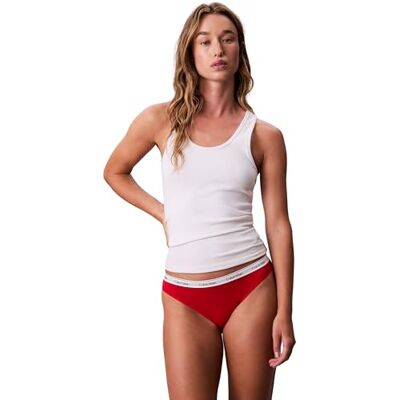 Calvin Bikini 000qd5044e, röd (Adrenaline Rush), XL för kvinnor, Röd (Adrenaline Rush), XL Calvin Bikini 000qd5044e, röd (Adrenaline Rush), XL för kvinnor, Röd (Adrenaline Rush), XL