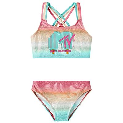 NAME IT Namn IT flicka Nkfmyxti MTV Cplg bikini, Aqua Splash, 122/128 cm NAME IT Namn IT flicka Nkfmyxti MTV Cplg bikini, Aqua Splash, 122/128 cm