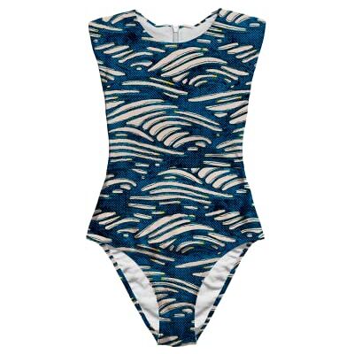 Averie Dam Alaska One Piece baddräkt, Vit, 3XL Averie Dam Alaska One Piece baddräkt, Vit, 3XL