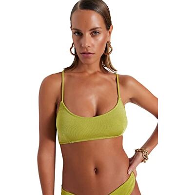 Trendyol Stickad bikinitopp, grön, 42, gRÖN, 44 SE Trendyol Stickad bikinitopp, grön, 42, gRÖN, 44 SE