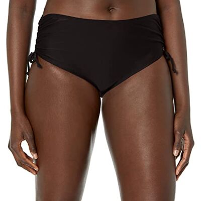 Catalina Dam sidoslips bikini baddräkt, Svart, S Catalina Dam sidoslips bikini baddräkt, Svart, S