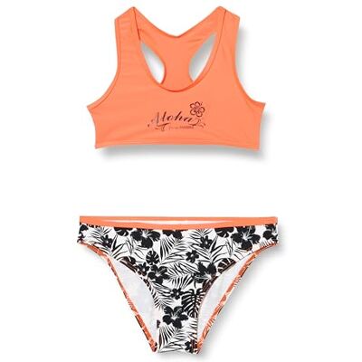 Haute Pression Två delar flicka X9081 C01 T6A, Material: Polyester, 6-16 ans Haute Pression Två delar flicka X9081 C01 T6A, Material: Polyester, 6-16 ans