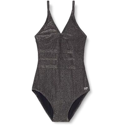 Haute Pression Flickor i ett stycke baddräkt, svart, 6 �r Haute Pression Flickor i ett stycke baddräkt, svart, 6 �r