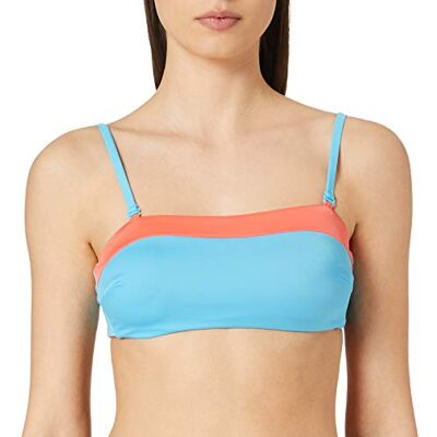 Sloggi shore Kosrae bandeau-bikinitopp för kvinnor, Orange – lätt kombination, M Sloggi shore Kosrae bandeau-bikinitopp för kvinnor, Orange – lätt kombination, M