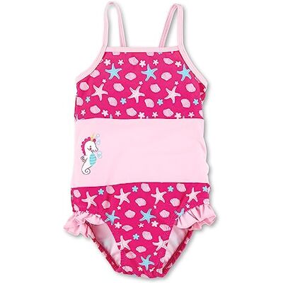Sterntaler Baby – baddräkt Sealife baddräkt för flickor, magenta, 110/116 cm Sterntaler Baby – baddräkt Sealife baddräkt för flickor, magenta, 110/116 cm