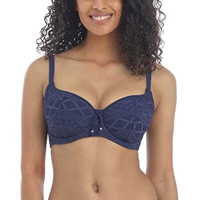 Freya Dam Sundance Noir bikinitopp, ogenomskinlig, denim, 75D Freya Dam Sundance Noir bikinitopp, ogenomskinlig, denim, 75D