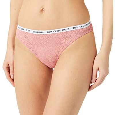 Tommy Hilfiger Bikinitrosor för kvinnor, Flerfärgad (Flora Rosa/Ökenhimmel/Misty Blush), L Tommy Hilfiger Bikinitrosor för kvinnor, Flerfärgad (Flora Rosa/Ökenhimmel/Misty Blush), L