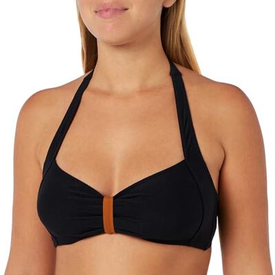 Haute Pression Bikinitopp för kvinnor, Svart/karamell, 36 Haute Pression Bikinitopp för kvinnor, Svart/karamell, 36