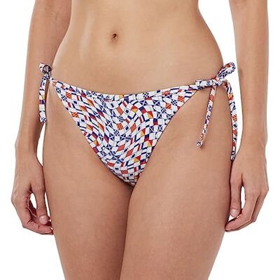 Tommy Hilfiger Snörband för kvinnor, Flagga våg kontroll tryck, S Tommy Hilfiger Snörband för kvinnor, Flagga våg kontroll tryck, S
