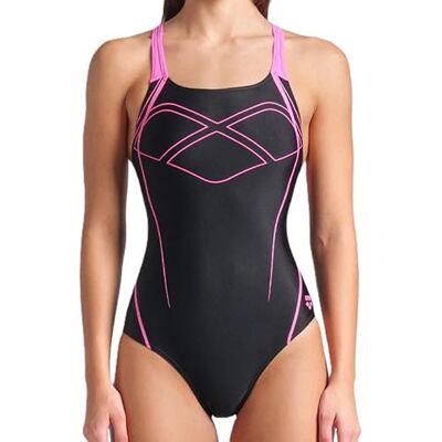 ARENA Feel Graphic Swim Pro Back baddräkt för kvinnor ARENA Feel Graphic Swim Pro Back baddräkt för kvinnor