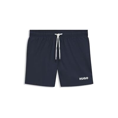 HUGO BOSS HAITI Costume a pantaloncino da Uomo, Blu (New Dark Blue405), L HUGO BOSS HAITI Costume a pantaloncino da Uomo, Blu (New Dark Blue405), L