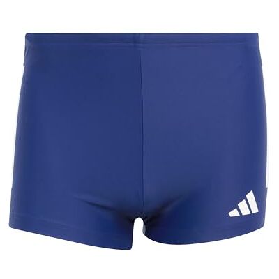 adidas För Män 3 STRIPES SWIM BOXERS, Dark Blue/White, M adidas För Män 3 STRIPES SWIM BOXERS, Dark Blue/White, M