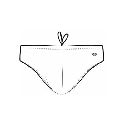 Giorgio Armani Essential Brief för män vit M Giorgio Armani Essential Brief för män vit M