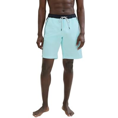 TOM TAILOR Badshorts för män, 34921 – karibisk turkos, M TOM TAILOR Badshorts för män, 34921 – karibisk turkos, M