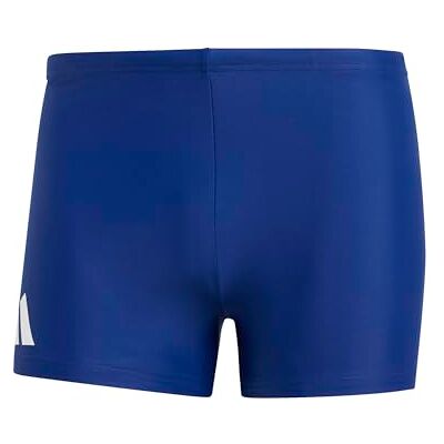 adidas Mezczyzni Solid Swim Boxers, Dark Blue/White, 42 adidas Mezczyzni Solid Swim Boxers, Dark Blue/White, 42