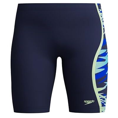 Speedo pojke Hyperboom Splice Swim Jamer, Marinblå, 12 Speedo pojke Hyperboom Splice Swim Jamer, Marinblå, 12