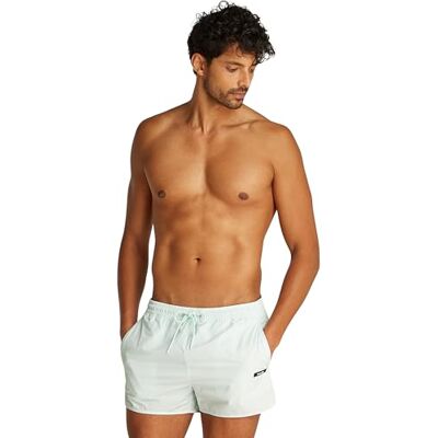 Calvin shorts för män, korta löparshorts, blå (Moonlight Jade), XXL, Blå (månsken Jade), XXL Calvin shorts för män, korta löparshorts, blå (Moonlight Jade), XXL, Blå (månsken Jade), XXL